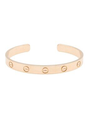 Cartier Bracelet Open Love 18k Pink Gold